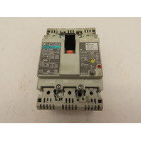Fuji Electric EW50RAGU-3P030 Earth Leakage Circuit Breaker 3-Pole 30A