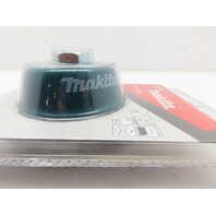 Makita D-55326 4"x 5/8"-11UNC Banded Knotted Wire Cup Brush For Grinders
