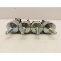 QTY 4 Weiler 10027 1-1/8-Inch Heavy Duty Knot Wire End Brush .014" Steel Fill