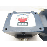 Ironman Right Angle Gear Reducer Hollow Shaft 56C 2.46HP 10:1 ratio