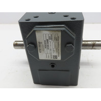 Hub City 0230-02306 21125-1AWR 25:1 Right Angle Gear Reducer Dual Output Shaft