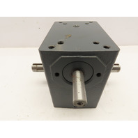 Hub City 0230-02306 21125-1AWR 25:1 Right Angle Gear Reducer Dual Output Shaft