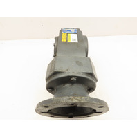 Boston Gear Right Angle Hollow Shaft Gear Reducer 56C 552.222:1 Ratio 3.17 RPM
