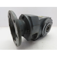 Boston Gear Right Angle Hollow Shaft Gear Reducer 56C 552.222:1 Ratio 3.17 RPM