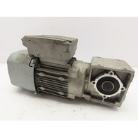 SEW-EURODRIVE WA20/T DRS71S4BE05 24.5:1 Invertor Duty Gear Motor1/2Hp69RPM Brake