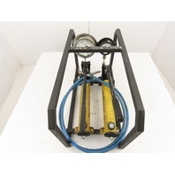 Dresser Rand 000-028-952 Enerpac P391 P2282 Dual Hydraulic Hand Pump 40000Psi