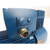 Sew Hollow Shaft Mounted Gear Motor 3Hp 197:1 Ratio Brake MM22D-503-00 Inverter