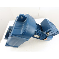 Sew Hollow Shaft Mounted Gear Motor 3Hp 197:1 Ratio Brake MM22D-503-00 Inverter