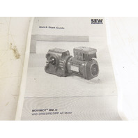 Sew Hollow Shaft Mounted Gear Motor 3Hp 197:1 Ratio Brake MM22D-503-00 Inverter