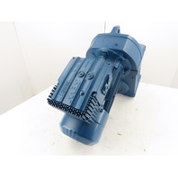 Sew Hollow Shaft Mounted Gear Motor 3Hp 197:1 Ratio Brake MM22D-503-00 Inverter