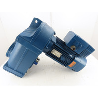 Sew Hollow Shaft Mounted Gear Motor 3Hp 197:1 Ratio Brake MM22D-503-00 Inverter