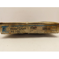 Tsubaki USA 100HRB #100H (100-1H) HEAVY Roller Chain 10FT w/ 1 Master Link