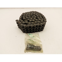 Tsubaki RS60-3R Steel Roller Chain Triple Strand 54.75"Long with Connecting Link