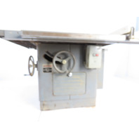Rockwell Delta 12/14" Tilting Arbor Table Saw 7-1/2 7.5Hp Biesemeyer Rip Fence