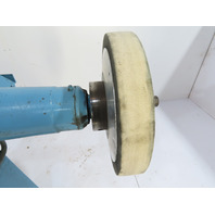 2 HP 1750 RPM 14" Pedestal Grinder/Buffer 57"wide 1-1/4"Arbor starter 230/460V
