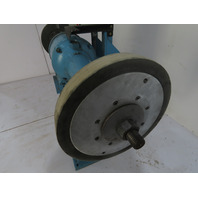 2 HP 1750 RPM 14" Pedestal Grinder/Buffer 57"wide 1-1/4"Arbor starter 230/460V