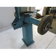 2 HP 1750 RPM 14" Pedestal Grinder/Buffer 57"wide 1-1/4"Arbor starter 230/460V