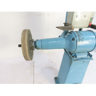 2 HP 1750 RPM 14" Pedestal Grinder/Buffer 57"wide 1-1/4"Arbor starter 230/460V