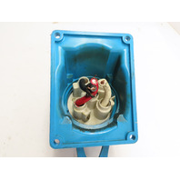 Meltric 33-68043 DS Switch Rated Inlet Plug 60A 480V 3Ph W/Angled Base 3R
