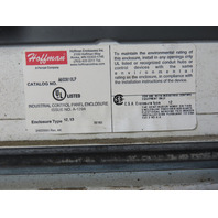 Hoffman Hoffman A-603610LP 60x36x 10" Electrical Enclosure W/ Backplate