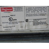 Hoffman Hoffman A-603610LP 60x36x 10" Electrical Enclosure W/ Backplate