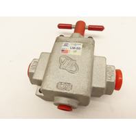 ISI Fluid Power LM-50 1/2-inch NPT pneumatic lockout/shut-off valve NEW