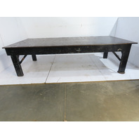 Heavy Duty Steel Welding Layout Work Table Bench 5' x 10'6" x 7/8"Thick