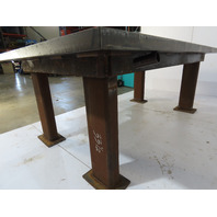 Heavy Duty Steel Welding Layout Work Table Bench 5'x8'x2"Thick
