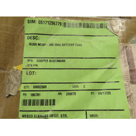 Lot of 2 Cooper Bussmann MRBF-300 300A 58VAC Fuse