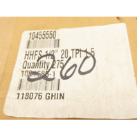 Holo-Krome HHFS 1/2" 20TPI 1-1/2in UNF Flange Flanged Bolts Grade 8 Zinc 100 PK