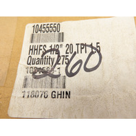 Holo-Krome HHFS 1/2" 20TPI 1-1/2in UNF Flange Flanged Bolts Grade 8 Zinc 10 PK