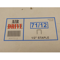 C 7C  71 Series 1/2" 3/8 Crown 71/12 Fine Wire Upholstery Staples 20000/box