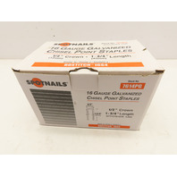 Spotnails 7614PG 16 Gauge Medium Crown Staples 1 3/4" Bostitch 16S4 Type (5000)