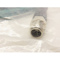 BradConnectivity 1203410865 Cable M12 4P CAT6A M/M ST/ST Teal TPE 2M
