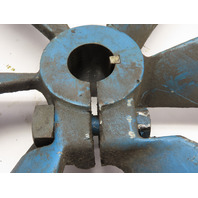 Quincy 244-1C 19-3/8" OD Cast Iron Air Compressor Flywheel 3-Groove 1.5" Bore