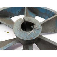 Quincy 244-1C 19-3/8" OD Cast Iron Air Compressor Flywheel 3-Groove 1.5" Bore