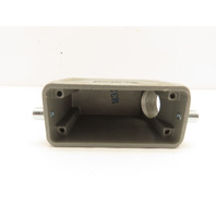Wevel H16B-SO-2B-M32 Electrical Connector Hood Side Entry Lever Lock M32 Thread
