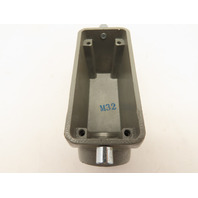 Wevel H16B-SO-2B-M32 Electrical Connector Hood Side Entry Lever Lock M32 Thread
