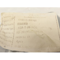 Harting H3A-T-2B-M20 Elect Connector Hood Top Entry Lever Lock M20 Thread