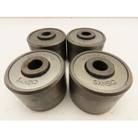 Cignys 2-3/4" O.D. Heavy Duty Trolley Conveyor Wheel 2" Wide 5/8" Axle Lot of 4