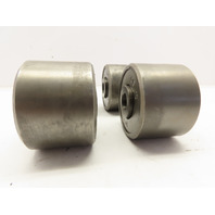 Cignys 2-3/4" O.D. Heavy Duty Trolley Conveyor Wheel 2" Wide 5/8" Axle Lot of 4