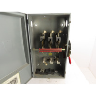 400A 3 Wire 240VAC 1000Hp  Fusible Safety Disconnect Switch