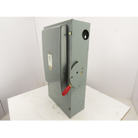 400A 3 Wire 240VAC 1000Hp  Fusible Safety Disconnect Switch