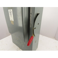 400A 3 Wire 240VAC 1000Hp  Fusible Safety Disconnect Switch