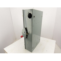 400A 3 Wire 240VAC 1000Hp  Fusible Safety Disconnect Switch