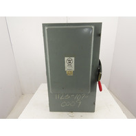 400A 3 Wire 240VAC 1000Hp  Fusible Safety Disconnect Switch