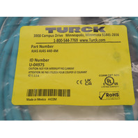 TURCK RJ45 RJ45 440-4M U-04975 4422M Cord Set Capped Ends Green Cord 4M Long