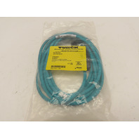 TURCK RJ45 RJ45 440-4M U-04975 4422M Cord Set Capped Ends Green Cord 4M Long