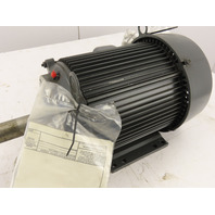 US Motors 5HP 3520 RPM TEFC 184ZJPZ Long Shaft Gusher Pump Motor