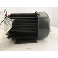 US Motors 5HP 3520 RPM TEFC 184ZJPZ Long Shaft Gusher Pump Motor